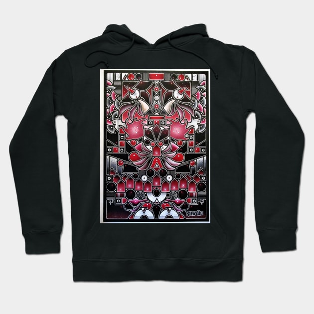 Mephistopheles Hoodie by Roszelle Art